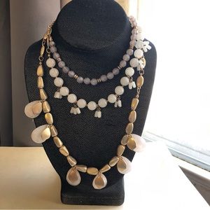 Layered Stone Necklace